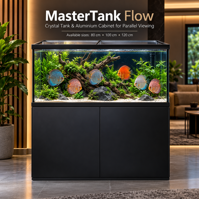 ANS Mastertank Flow 80 Aquarium Tank (BLACK/WHITE)