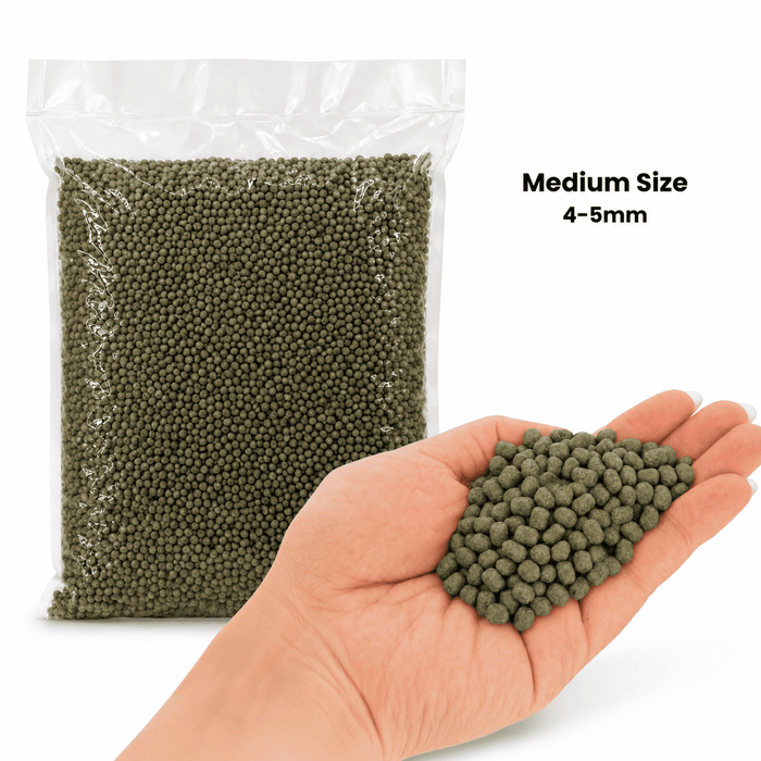 NF Fish Feed (Green Pellet) Small/Medium 1kg