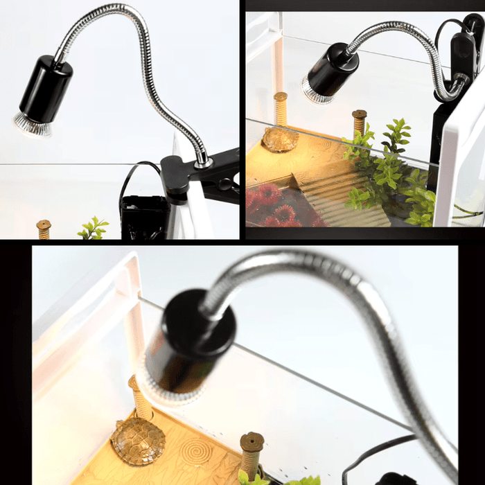 NOMOYPET NJ-10 Reptile Clamp Lamp (adjustable) - light bulb not included