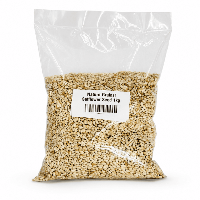 Nature Grains! Safflower Seeds 1kg for Pet Birds