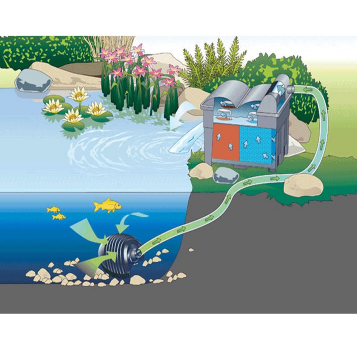 OASE BioSmart Set 14000 (pond filter with pump)