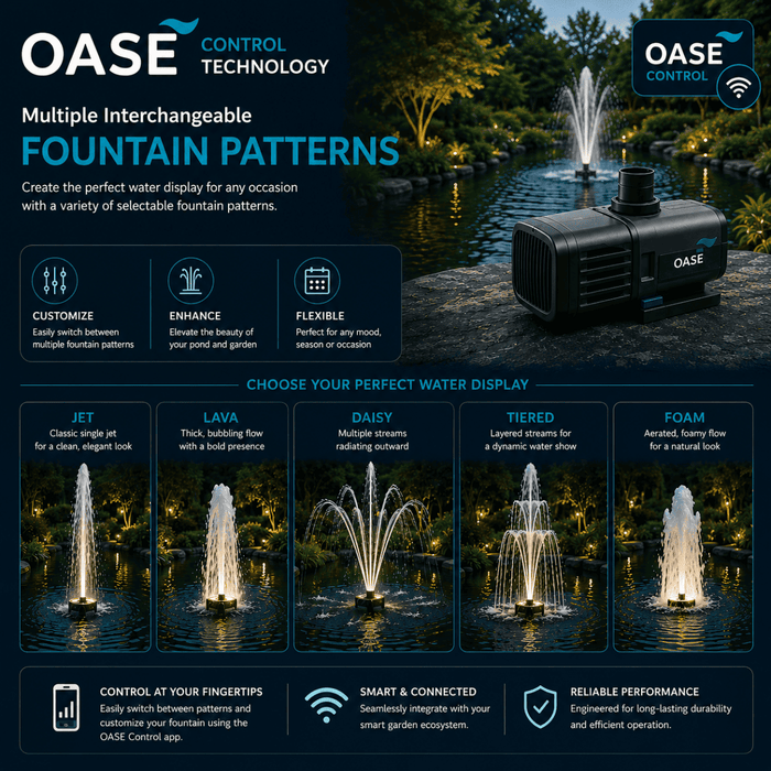 OASE Aquarius Fountain Set Eco (4500/6500/9500/13500/16500)