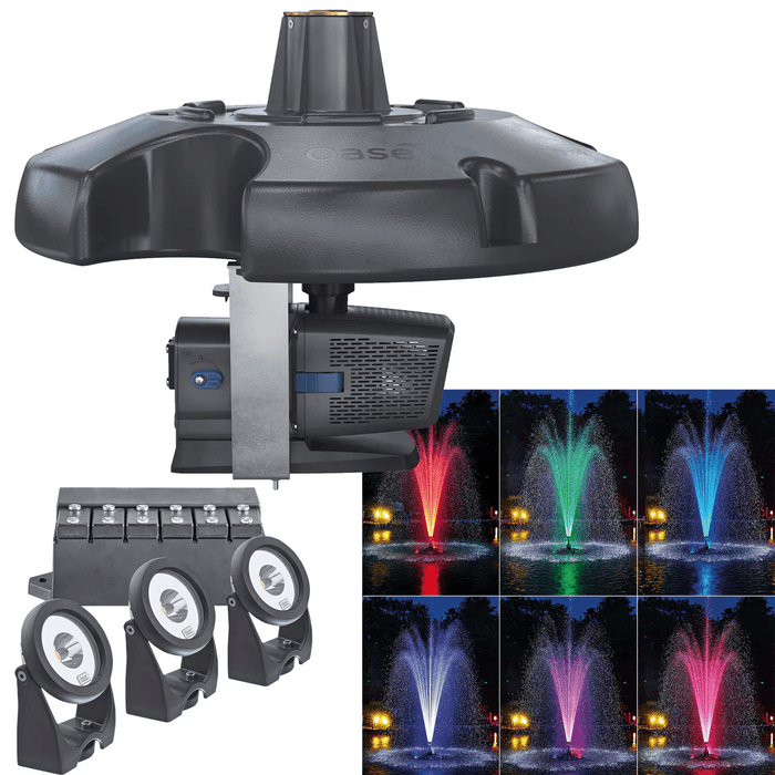 OASE PondJet Eco Premium (with Floating fountain illumination set RGB)