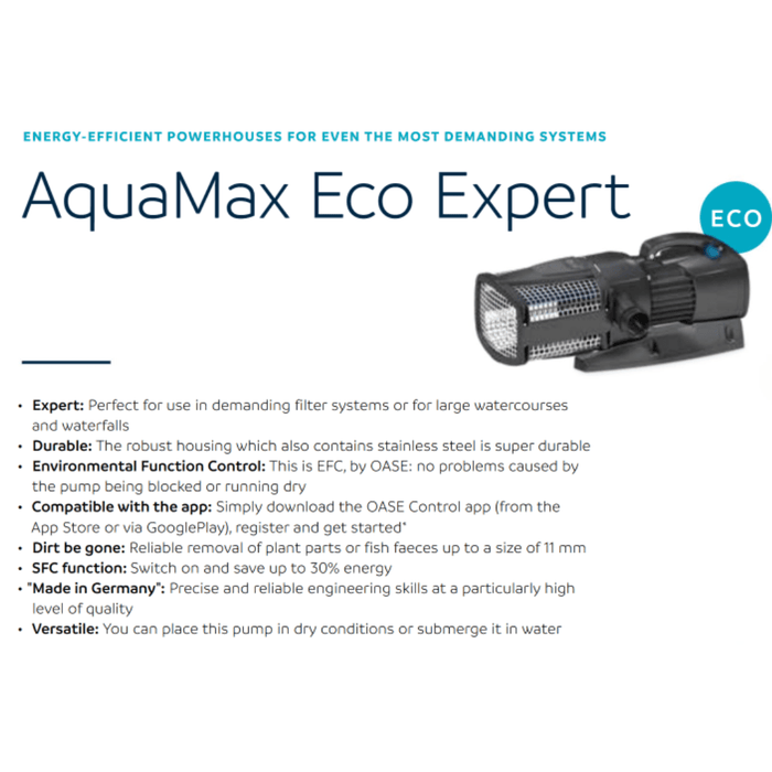 Oase AquaMax Eco Expert 21000-44000 (10m cable)