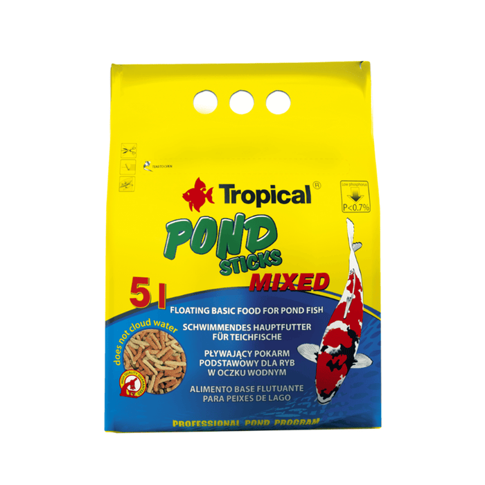 Tropical Pond Sticks Mixed (balance koi diet)