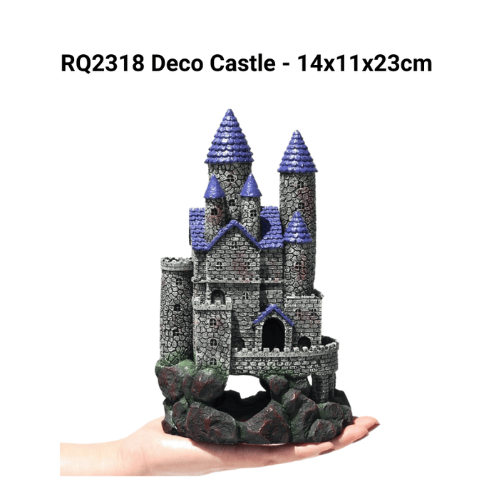 RQ2318 Castle Aquarium Decoration