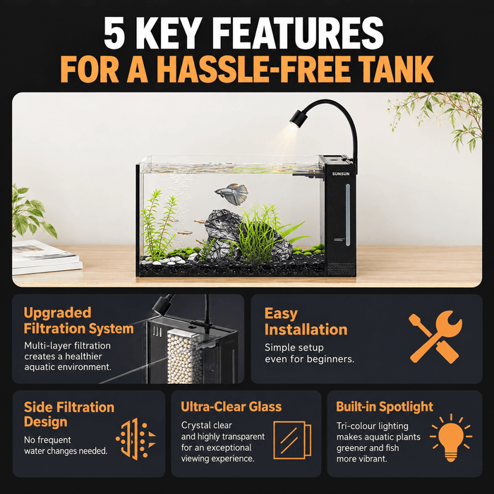 SUNSUN Stream tank 400B/500B/600B