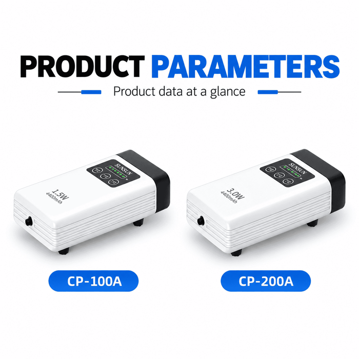 SUNSUN AC/DC air pump (CP-100A/CP-200A)