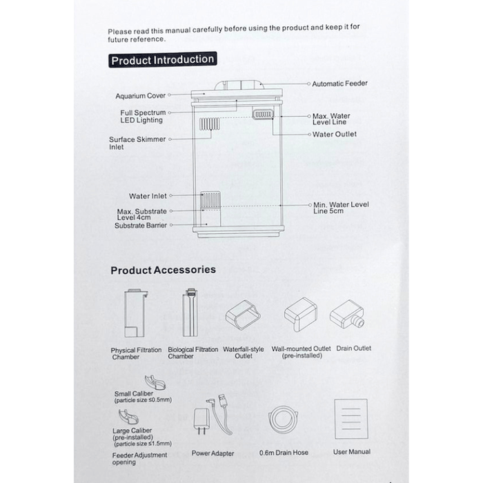 SUNSUN TD-20A Tank Set