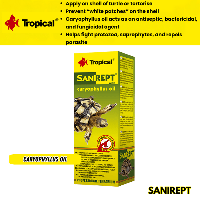 Tropical Sanirept (promote healthy tortoise shell)