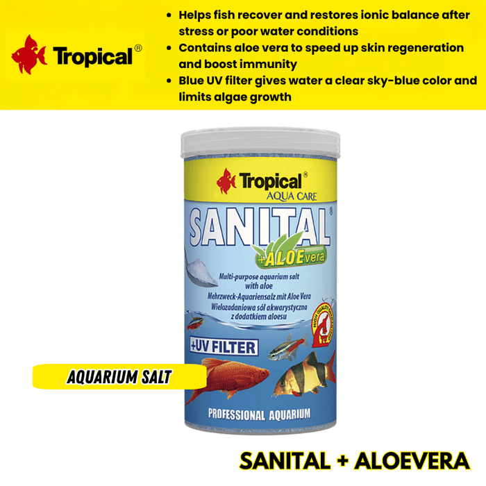 Tropical Sanital + Aloevera (medicated salt)