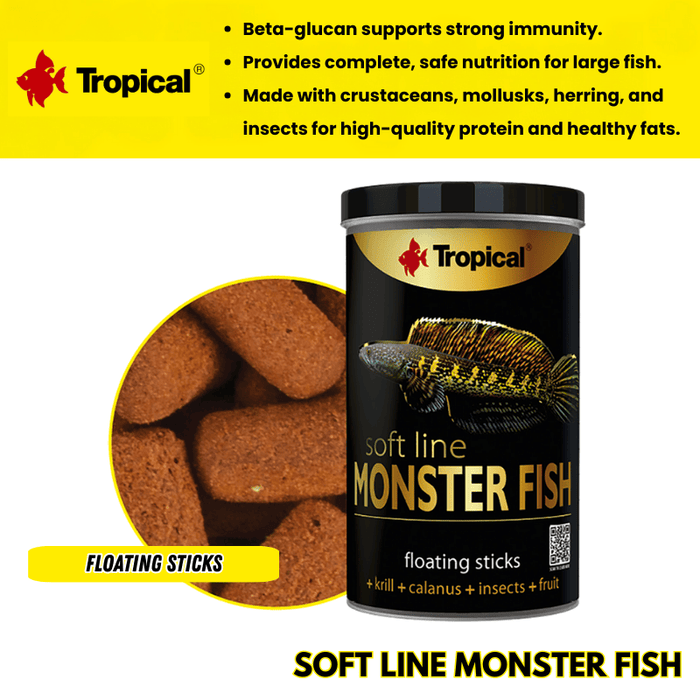 Tropical Soft Line Monster Fish (Premium color enchancer)
