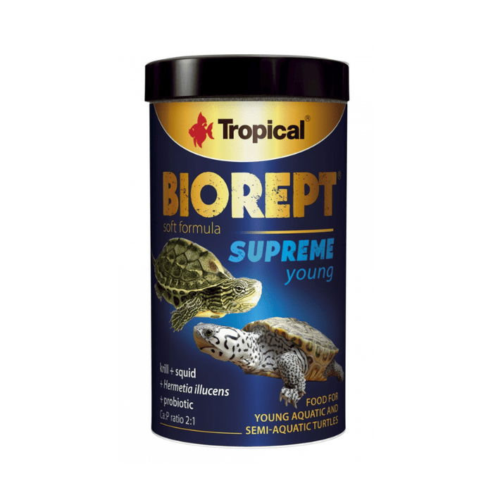Tropical Biorept Supreme Young (Premium turtle feed, small pellet)