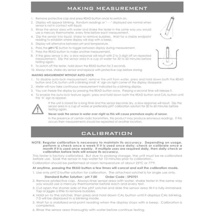 TRANS INSTRUMENT Arowana Pro pH Temperature pen