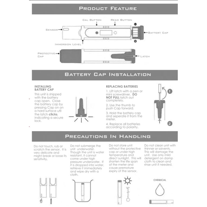 TRANS INSTRUMENT Eco pH+ pen (pH test)