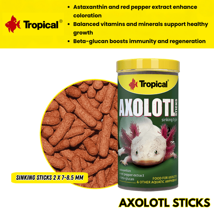 Tropical Axolotl Sticks