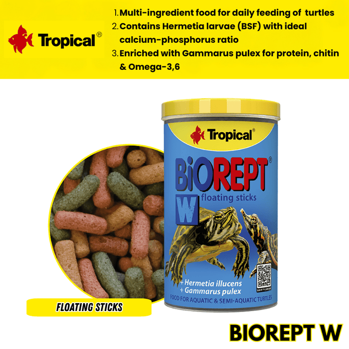 Tropical Biorept W. (turtle feed)