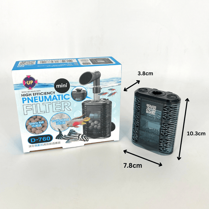 UP AQUA D-760 Mini High Efficiency pneumatic filter