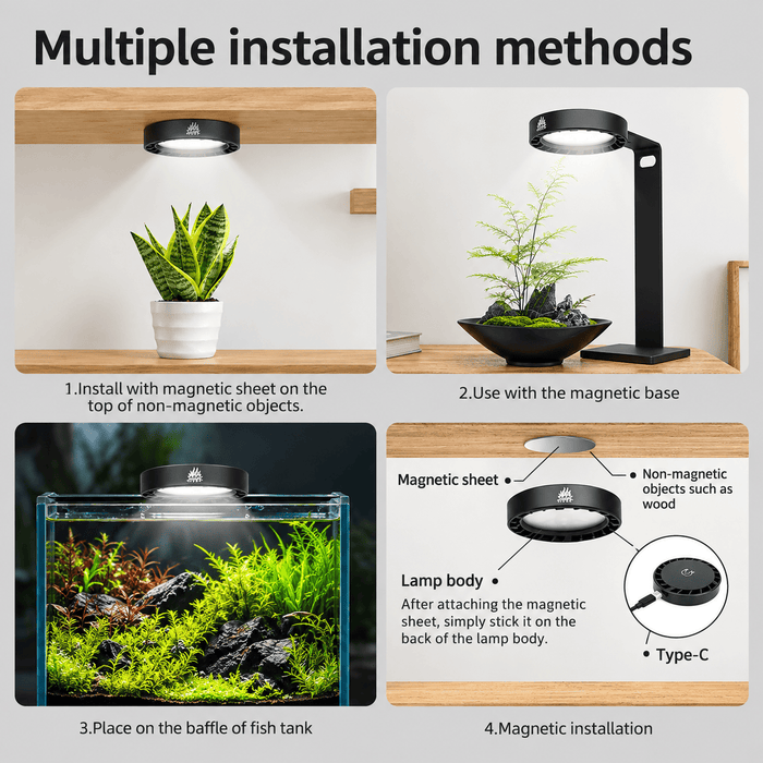 Weekaqua Mag-Max LED Plant Light