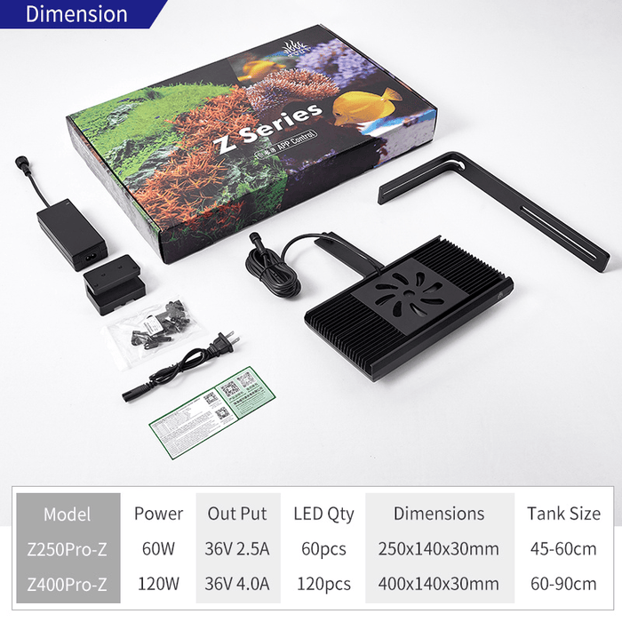 Week Aqua Z-250Z Sea Marine Light (Black)