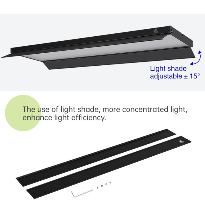 Week aqua L-series Pro Light (60 - 120cm) Black — East Ocean Aquatic Week aqua L-series Pro Light (60 - 120cm) Black — East Ocean Aquatic