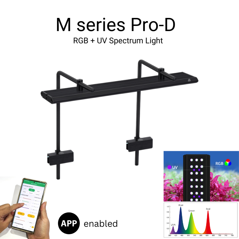 Week aqua MD-Series Pro Light (30 - 60cm) Black — East Ocean Aquatic