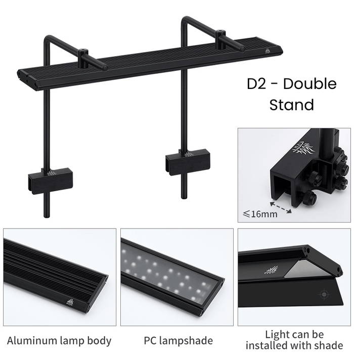 Week aqua MD-Series Pro Light (30 - 60cm) Black