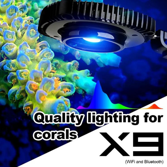 ZETLIGHT X9 LED Light 66w/96w ( WIFI Bluetooth App Control )