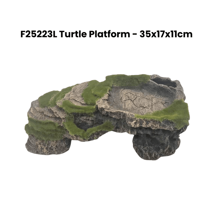 ZZ F25223L Turtle Platform deco green