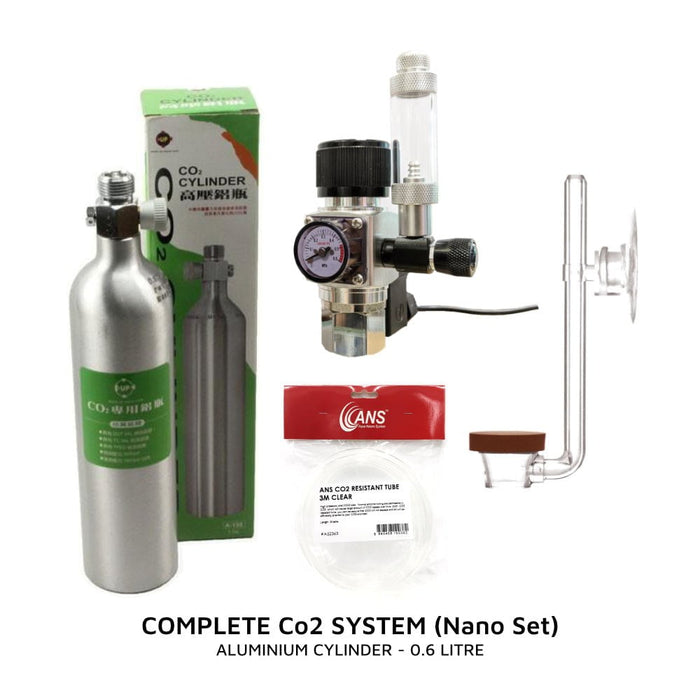Complete Co2 System (Nano Set 0.6/1L)