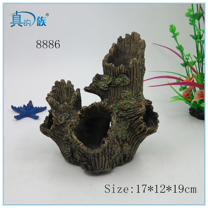 Zhen De Decoration - Broken tree Trunk - 8886