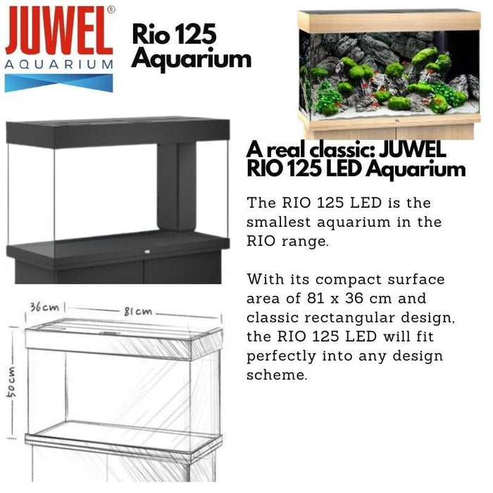JUWEL Rio Aquariums (Rio 125/180/240/300/400 Tank Set)