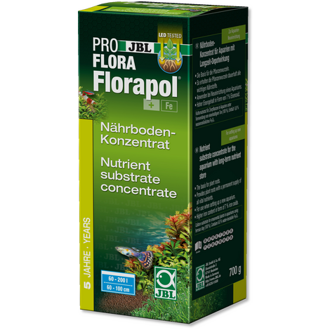 JBL Florapol - 350 / 700g (High Iron Substrate for Aquatic Plants)