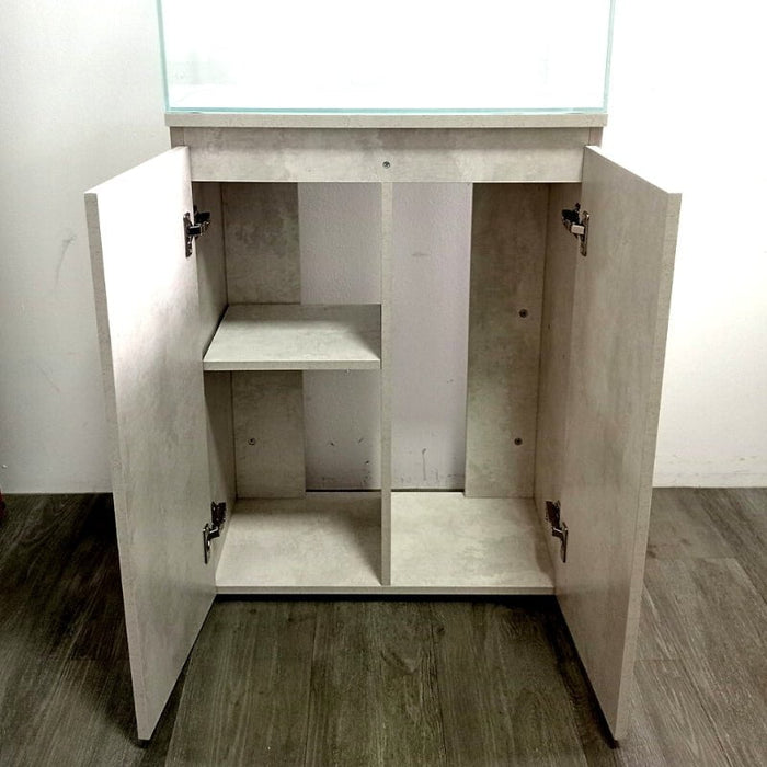 ANS Classic Cabinet (White Wood - Grained Texture) For Aquarium Tanks