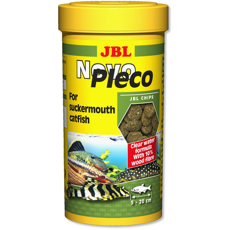 JBL NovoPleco 100/250/1000ml (design for plecos with wood fibres)