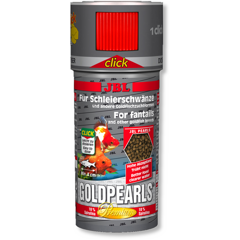 JBL GoldPearls - (100ml Mini) & (250/1000ml) - Best Goldfish Sinking Pellets