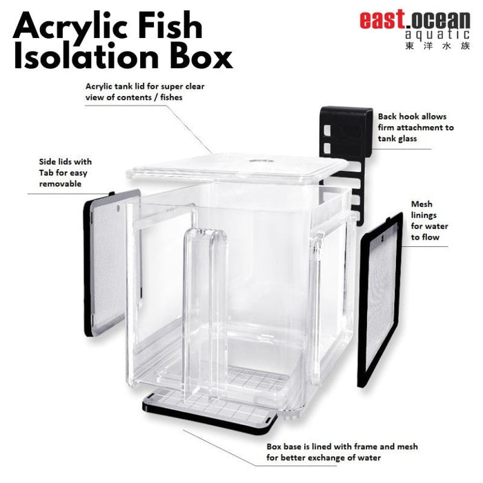 AQUAPRO HS-402 Acrylic Fish Isolation Box