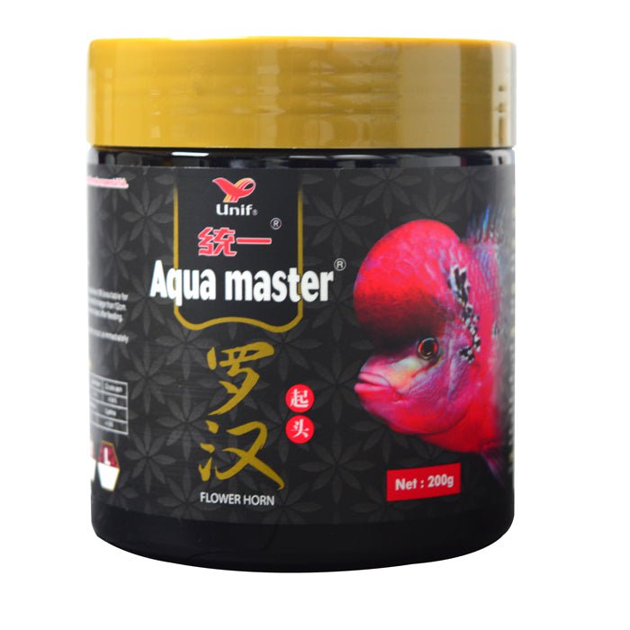 AquaMaster Premium FlowerHorn Pellet 200g (with natto probiotics)