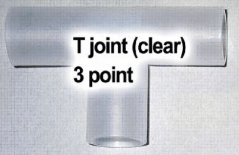 TW Clear T-Joint (3 Point)