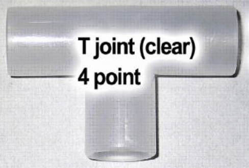 TW Clear T-Joint (4 Point)