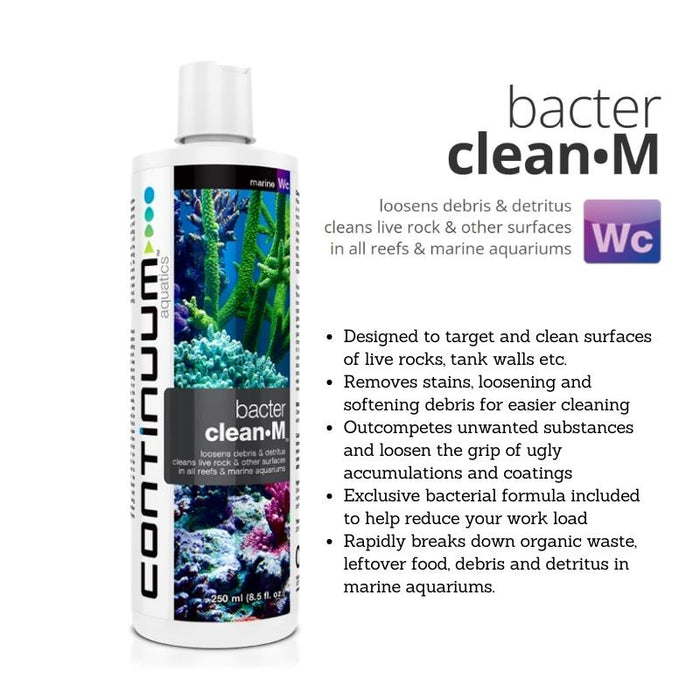 CONTINUUM Bacter Clean M (Marine Bacteria For Waste Breakdown)