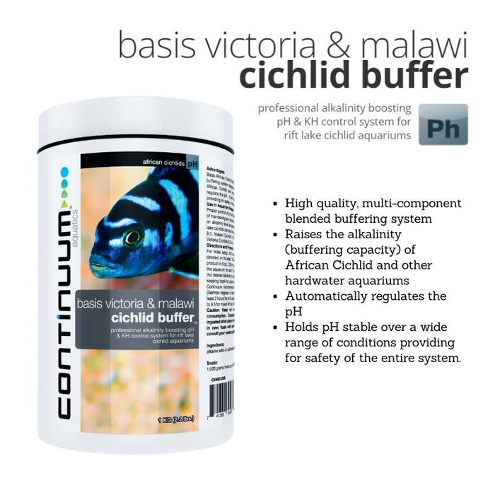 CONTINUUM Basis Victoria/Malawi Cichlid Buffer