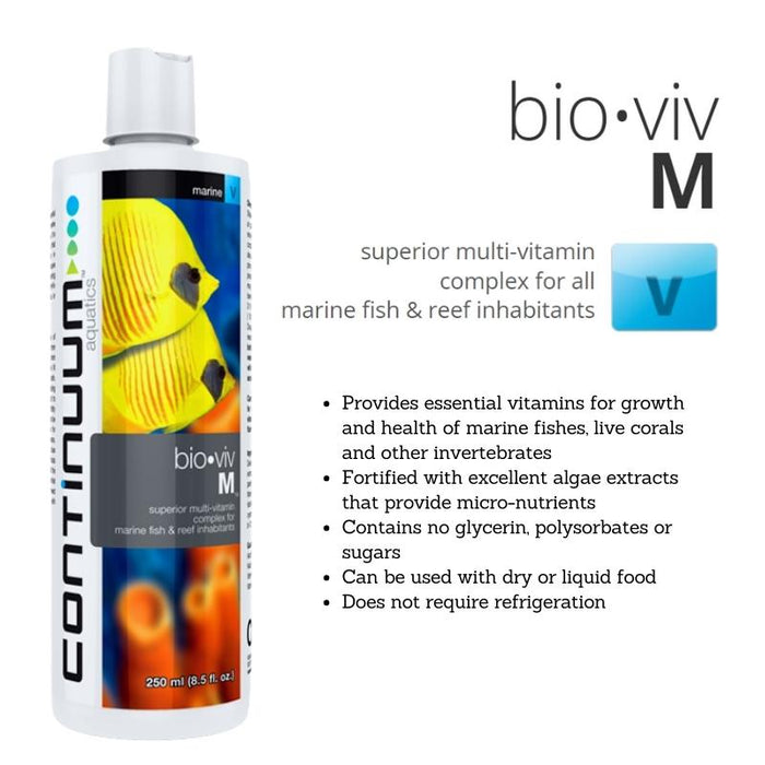 CONTINUUM Bio Viv M (marine fish vitamins)