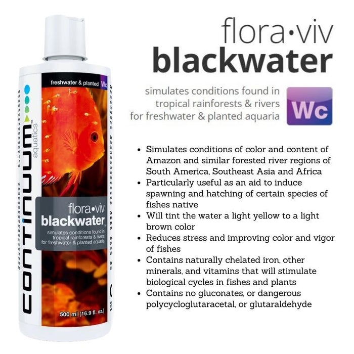CONTINUUM Flora viv Blackwater (recreate amazon water)