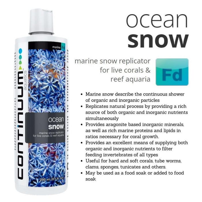 CONTINUUM Ocean Snow Marine Snow Replicator (clean coral food)