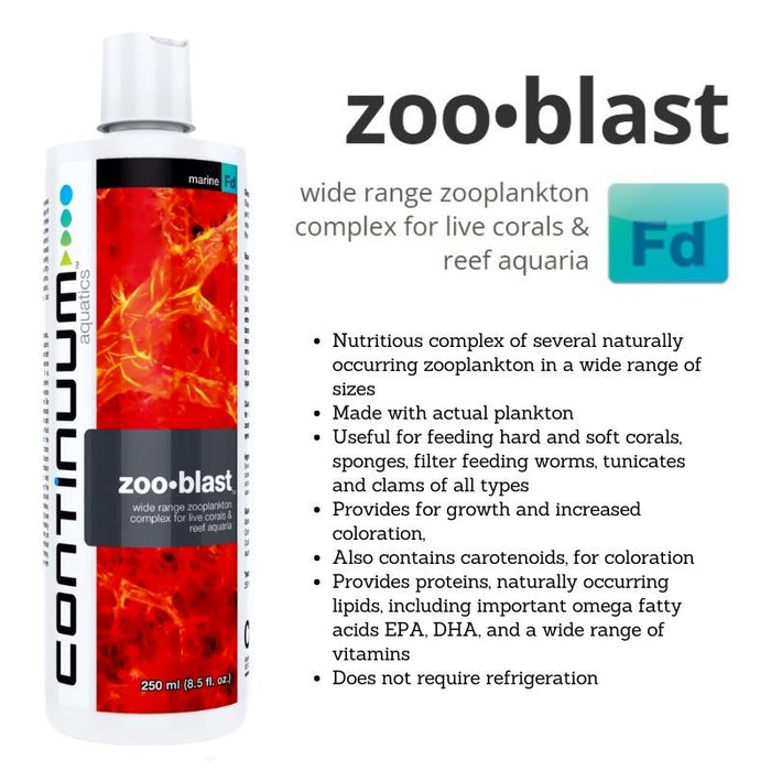 CONTINUUM Zoo Blast (marine zooplankton for coral)