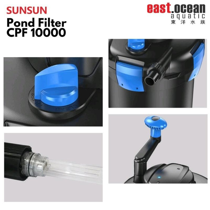 SUNSUN CPF-2500 / CPF-10000 Pond Filters w/ UV