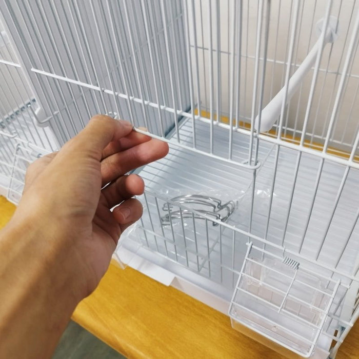 DAYANG 503 Bird Cage (60x29x41cm) - w/ Divider Panel - White Only