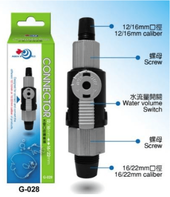 UP AQUA G-028 12/16mm connector