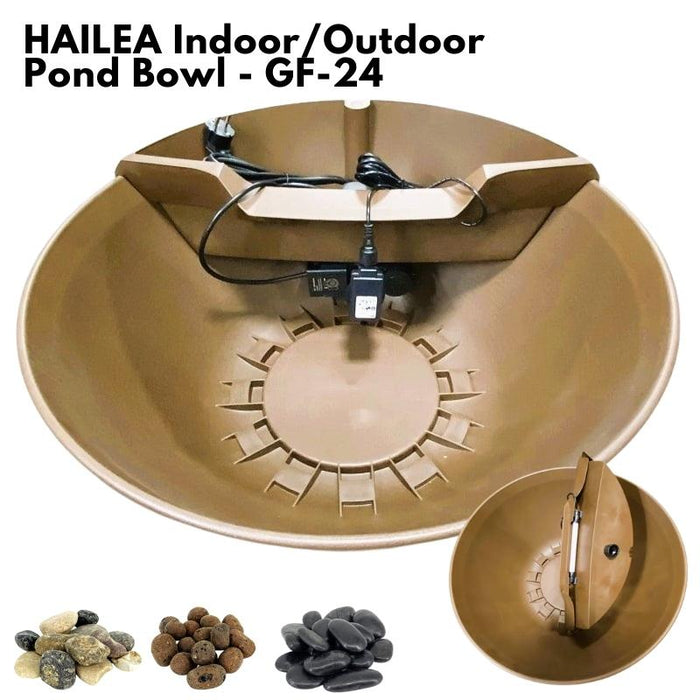 HAILEA Indoor/Outdoor Pond Bowl - GF-24
